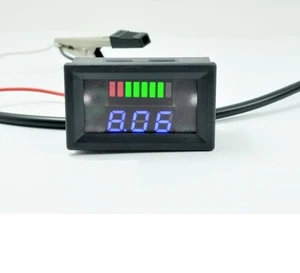 1PCS 6V Lead-acid Battery Charge Level Indicator Voltmeter Stable Red COLOUR CA - Imagen 1 de 5