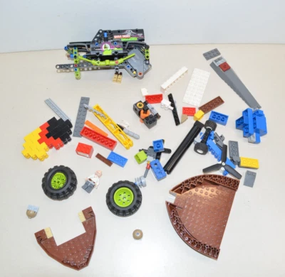 LEGO GRAVE DIGGER Monster Truck STAR WARS Ship & Others Parts Lot Minifigure - Image 1 of 4