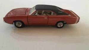 1968 Dodge Charger 1/43 Scale Diecast Model Car By Franklin Mint. PAPERWORK. - Picture 1 of 8