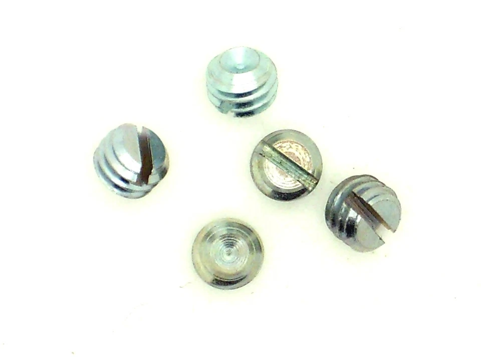 5x Madenschrauben M4 x 3, Schlitz Eisen (Schraube,Stahl,Made,Stellring)Nr.11 - Bild 1 von 1