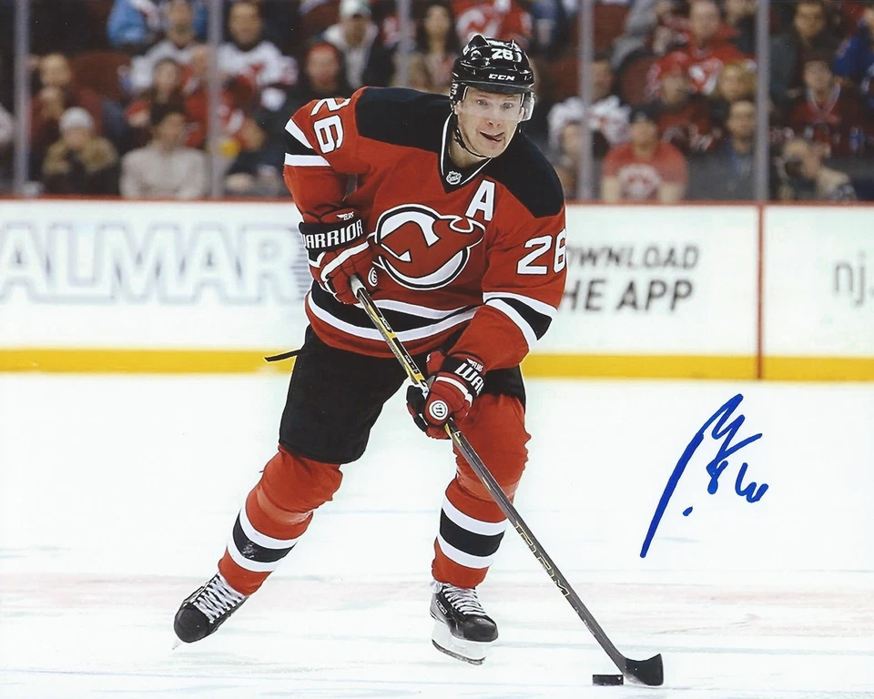Foto firmada por Patrik Elias 8x10 de los New Jersey Devils autografiada certificado de autenticidad B Foto 1 de 1