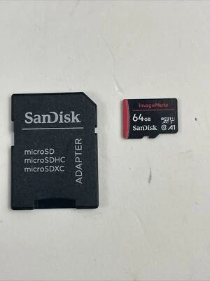 SanDisk sdsdunc-064g-an6kn 64GB ImageMate SDXC UHS-1 Memory Card - Image 1 of 4