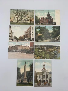 Lot von acht antiken Postkarten - Janesville, Wisconsin - Bild 1 von 10