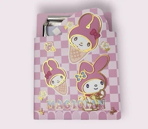 Sanrio My Melody Mini Klemmbrett mit Papier Neu - Bild 1 von 3