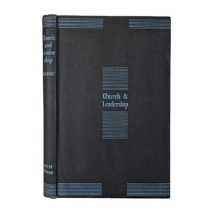 Church And Leadership By F.R. Barry 1945 First Edition HC S.C.M. Press - Foto 1 di 12
