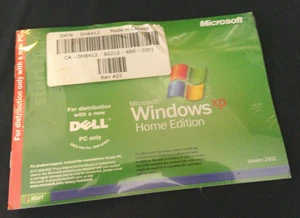 Dell Microsoft Windows XP Home Edition Version 2002 Reinstallation CD Sealed! - Picture 1 of 3