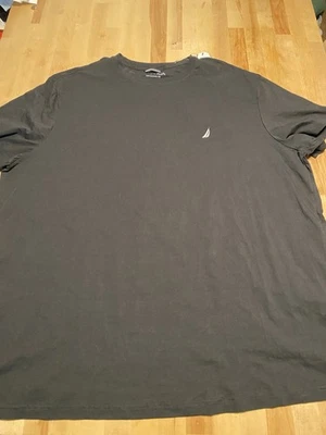 CAMISA NAUTICA HOMBRE MANGA CORTA GRANDE Y ALTA NEGRA TALLA 3XL NUEVA CON ETIQUETAS Foto 1 de 3