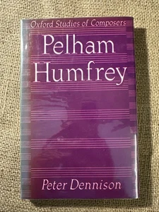 Pelham Humfrey (Oxford Studies of Composers) 1. Auflage - Bild 1 von 4