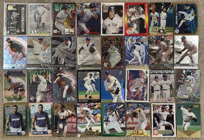 Lote Leyendas de los Yankees Rivera Pettitte Mattingly Bernie Metal Pinnacle Flair Foto 1 de 4