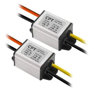 2 pcs 12V to 6V Converter Car Power Converter DC 9V-22V 12V to DC 6V Buck Vol... - Picture 1 of 5