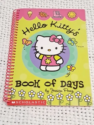 hello kitty's book of days jessica Perez, sprial red binder - Image 1 of 2