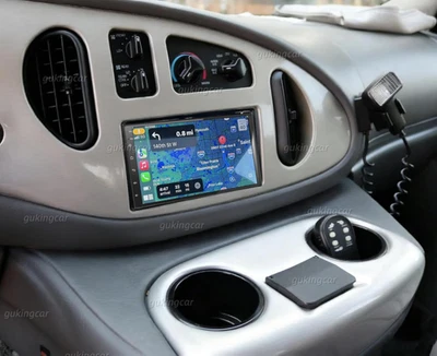 For Ford E-150 E250 E350 Super Duty 1998–2008 Carplay Car Radio Android 14 Gps - Image 1 of 4