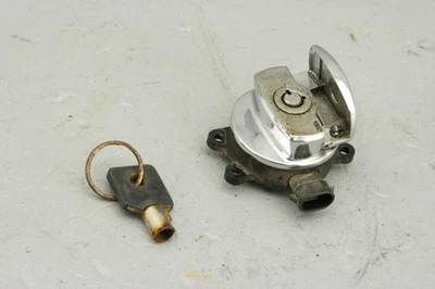 2015 Harley Road King Ignition Switch Knob Lock Assembly + KEY - Image 1 of 4