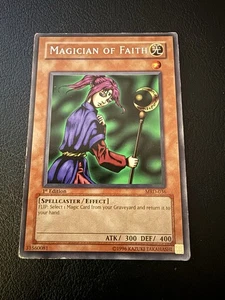 Magier des Glaubens Yugioh! MRD-036 Metal Raiders 1st Edition MP - Bild 1 von 4