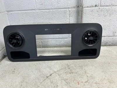 2020 MERCEDES BENZ SPRINTV25 Radio Temperature Dash Bezel Matte Black W/ 2 Vent  - Image 1 of 4
