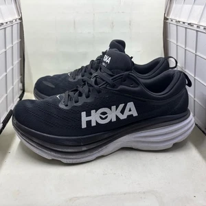 Hoka One One Bondi 8 1127952 BWHT Damen-Laufschuhe schwarz-weiß Größe US 11 B - Bild 1 von 8