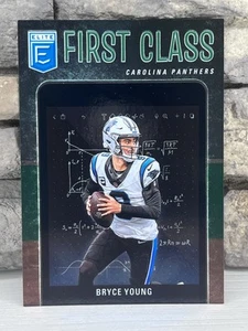 2024 Panini Donruss Elite #24 Bryce Young First Class Green SSP Astuccio Hit! - Foto 1 di 2