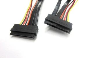 SAS 29 Pin Female to SAS 29 Pin Female 20 Inch Cable - Picture 1 of 1