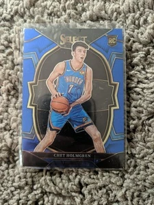 2022-23 Select Prizms Blue #83 Chet Holmgren RC - Picture 1 of 2