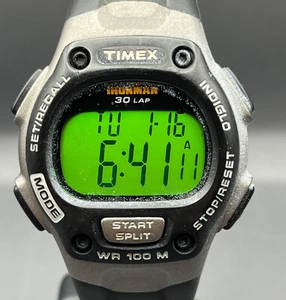 Reloj deportivo digital Timex Ironman T53151 de 30 vueltas para hombre - resistente y atlético - Imagen 1 de 10
