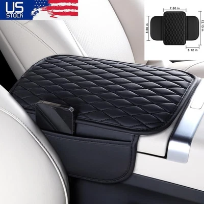 Cojín reposabrazos funda consola central coche con 2 bolsas de almacenamiento accesorios coche Foto 1 de 4
