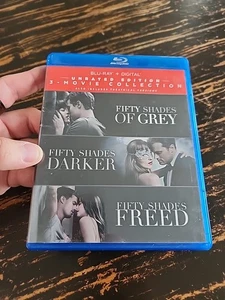 Fifty Shades: 3-Movie Collection [Blu-ray] Of Grey Darker Freed getestet funktioniert  - Bild 1 von 6