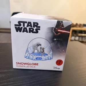 Star Wars Schneekugel Wampa Angriff Open Box Kulturfliege Weihnachten Luke Skywalker - Bild 1 von 6