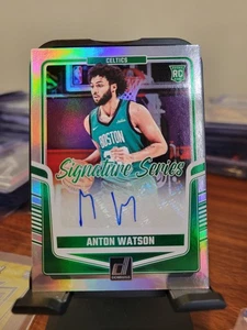 2024-25 Panini Donruss Anton Watson #SS-AWC Signature Series Auto - Bild 1 von 2