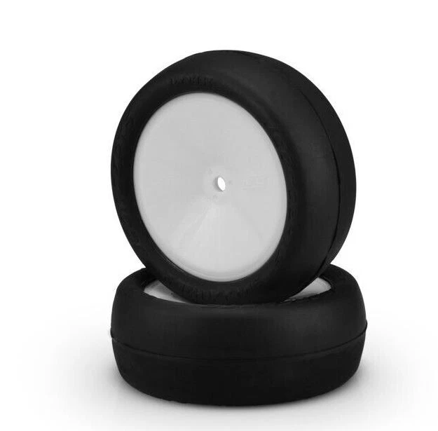 Jconcepts Smoothie 2 Silver Front Tires 2wd Buggy PreMount 3347W Wheels 40181691 - Image 1 of 1