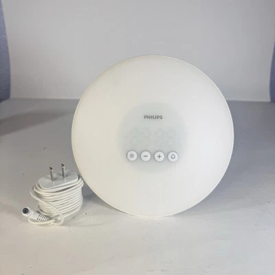 Philips Wake-Up Light Alarm Clock Simulation Sleep Therapy HF3500 with powerCord - Image 1 of 4