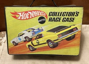 Vintage 1969 Mattel Hot Wheels Redline 24 Race Car Collector's Vinyl Case #4976 - Picture 1 of 18