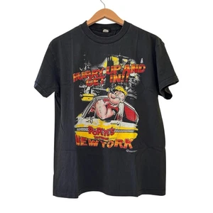 Camiseta De Colección 1996 Popeye Taxi Service Nueva York Cambios Etiqueta Reimpresión Grande - Imagen 1 de 7