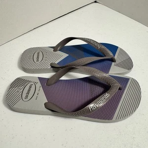 NUEVO HAVAIANAS Trend Sandalias Chanclas EE. UU. 9/10 Multicolor Playa Piscina - Imagen 1 de 7
