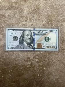 $100 BILL NOTE STAR UNCIRCULATED YEAR 2009A  BANK OF  SAN FRANCISCO - Picture 1 of 2