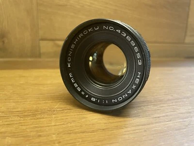 *Rare Konica F Mount : Almost  Mint* Konica Hexanon 52mm F/1.8 Standard Lens /JP - Image 1 of 4