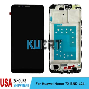 Replacement For Huawei Honor 7X Mate SE BND-L24 LCD Touch Screen Digitizer Frame - Picture 1 of 5