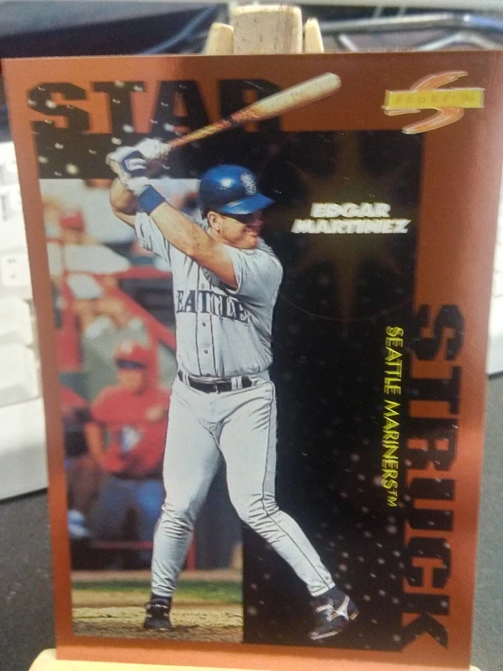 1996 Score Dugout Collection #101 Edgar Martinez -Seattle Mariners- - Image 1 of 1