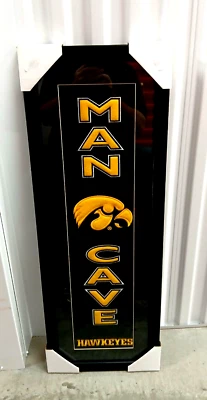Iowa Hawkeyes - Licencia NCAA Lana Hombre Cueva Banner - ENMARCADO Foto 1 de 2