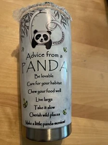 64HYDRO StainlessSteel Insulated Tumbler20oz Panda quote Customized For “Mariah” - Imagen 1 de 4