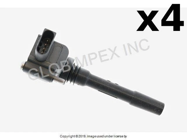 For PORSCHE (2017-2022) Ignition Coil - With Spark Plug Connector (4 PCS) BERU - Image 1 of 1