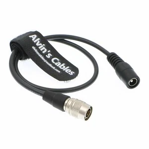 【UK Stock】Power Cable forSound Device ZAXCOM Blackmagic Hirose 4Pin to DC Female - Picture 1 of 5
