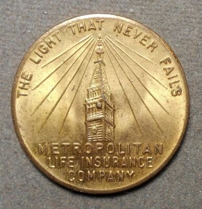 New York Worlds Fair: Weidhaas-109, Metropolitan Life Insurance Company. Spinner - Picture 1 of 2