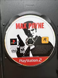 Max Payne 1 PlayStation 2 PS2 Authentic Resurfaced greatest hits - Picture 1 of 4
