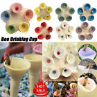 Bee Insect Drinking Cup,Thirsty Pollinators Need Safe Places,Colorful Bee Cups