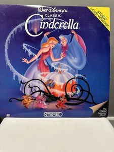 "Cinderella" Walt Disney Masterpiece Extended Play Laserdisc Stereo - Picture 1 of 9
