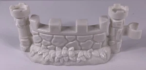 Fisher Price Little People Castle Farm Stone Wall White Fence Replacement - Picture 1 of 3