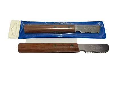 CUCHILLO PELADOR ORIGINAL MARS 99M334 MANO IZQUIERDA ALEMANIA SOLINGEN ASEO PERRO NUEVO Foto 1 de 4