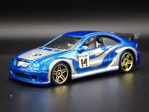 Mercedes-Benz CLK DTM Azul Modelo A Escala 1:64 Coleccionable Diorama Diecast - Imagen 1 de 7