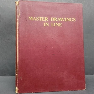 Master Drawings in Line 1948 An American Studio Book - Picture 1 of 15