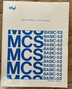 Rare BASIC-52 Intel Microcomputer Programming Reference User Manual 8052AH 1989 - Bild 1 von 3